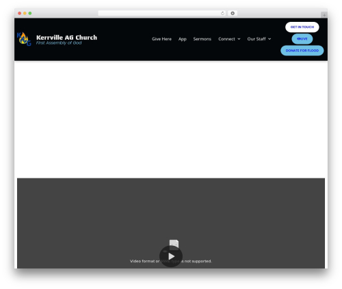 Sf sermon cloud WordPress plugin - kerrvilleag.org