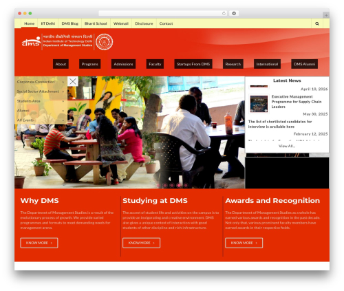 SM Vertical Menu (sm-vertical-menu) free WordPress plugin - dms.iitd.ac.in