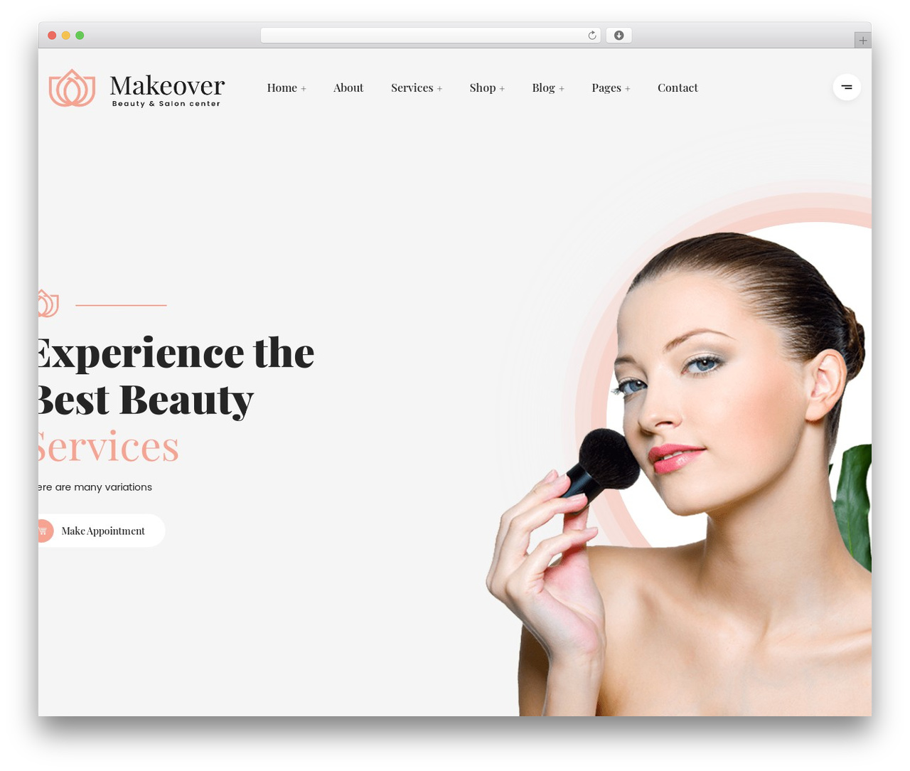 Makeover WordPress theme - themewar.com/wp/makeover/main Makeover WordPress theme - themewar.com/wp/makeover/main