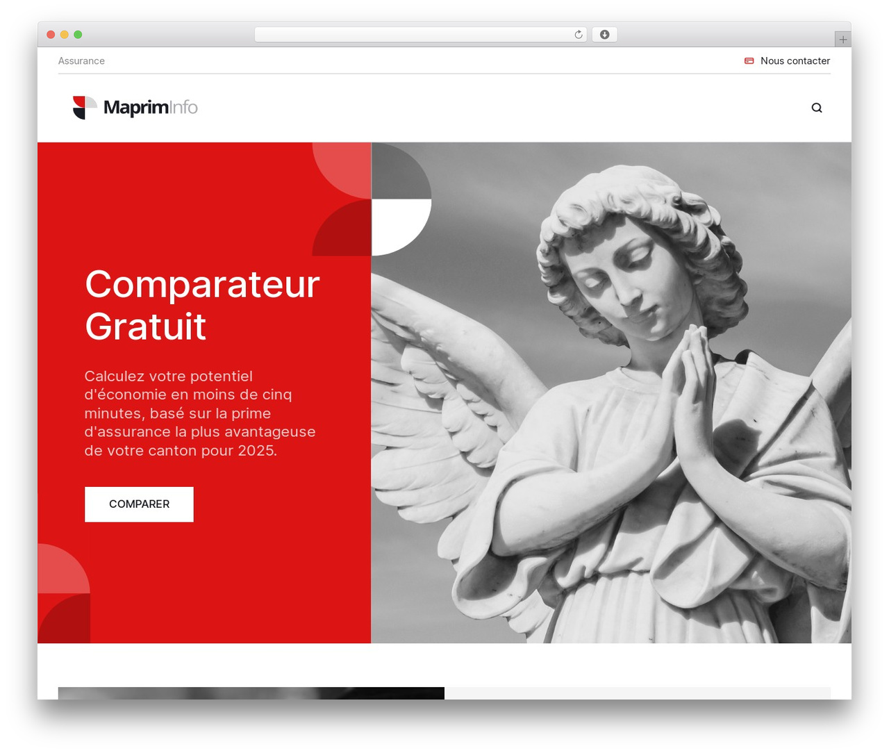 Multibank theme WordPress - mapriminfo.ch