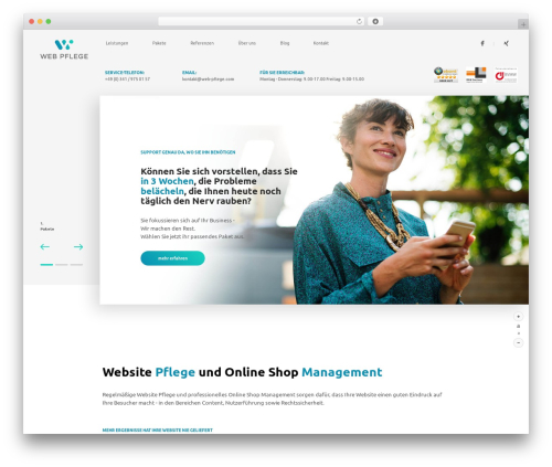 Norules Master Theme WordPress store theme - web-pflege.com