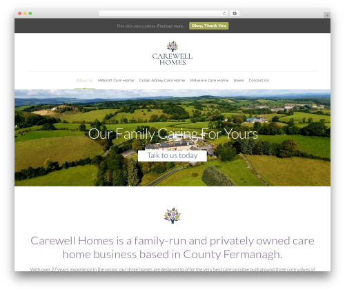 OldHaven theme WordPress - carewellhomes.co.uk