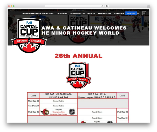 Theme WordPress BigSlam - bellcapitalcup.ca
