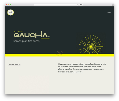 Theme WordPress Minimo - somosgaucha.com