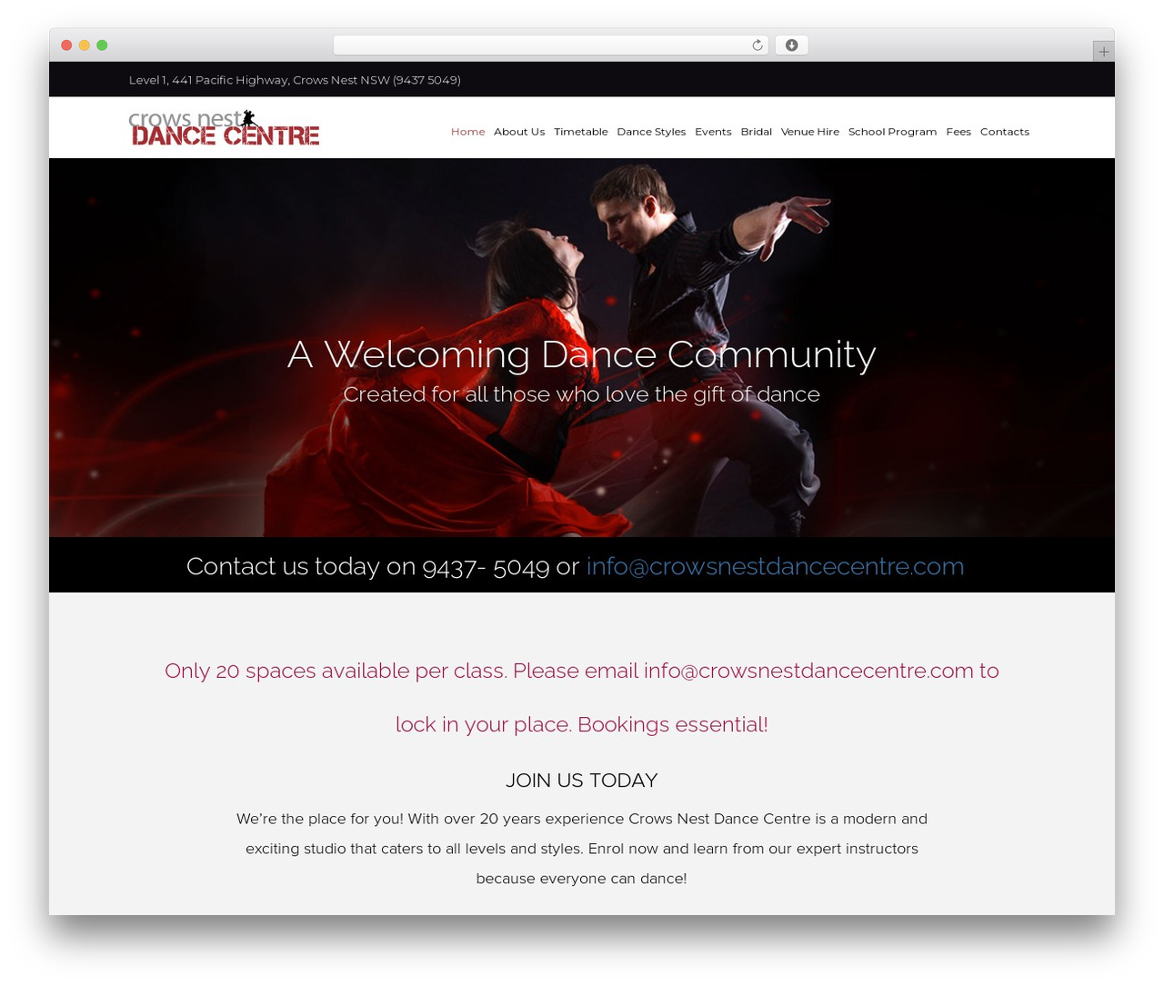 Theme WordPress Dance Centre Theme - crowsnestdancecentre.com Theme WordPress Dance Centre Theme - crowsnestdancecentre.com