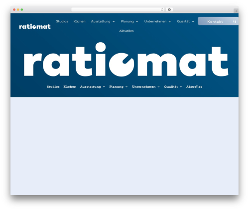 Thrive Theme Builder theme WordPress - ratiomat.de