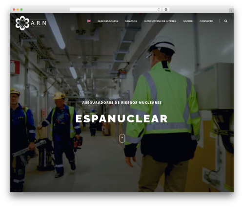 Universal WP WordPress theme - espanuclear.com