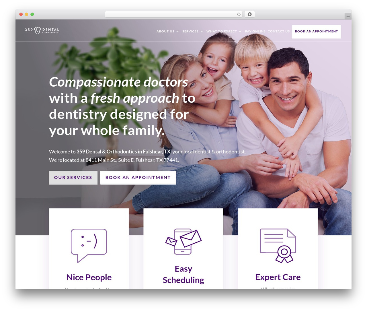 WordPress theme Divi - 359dental.com WordPress theme Divi - 359dental.com