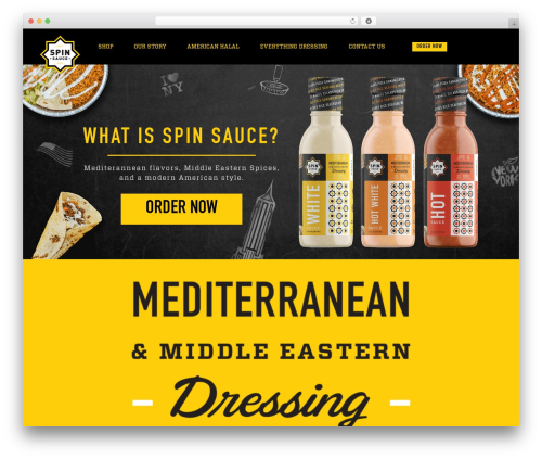 WordPress theme Smart - spinsauce.com