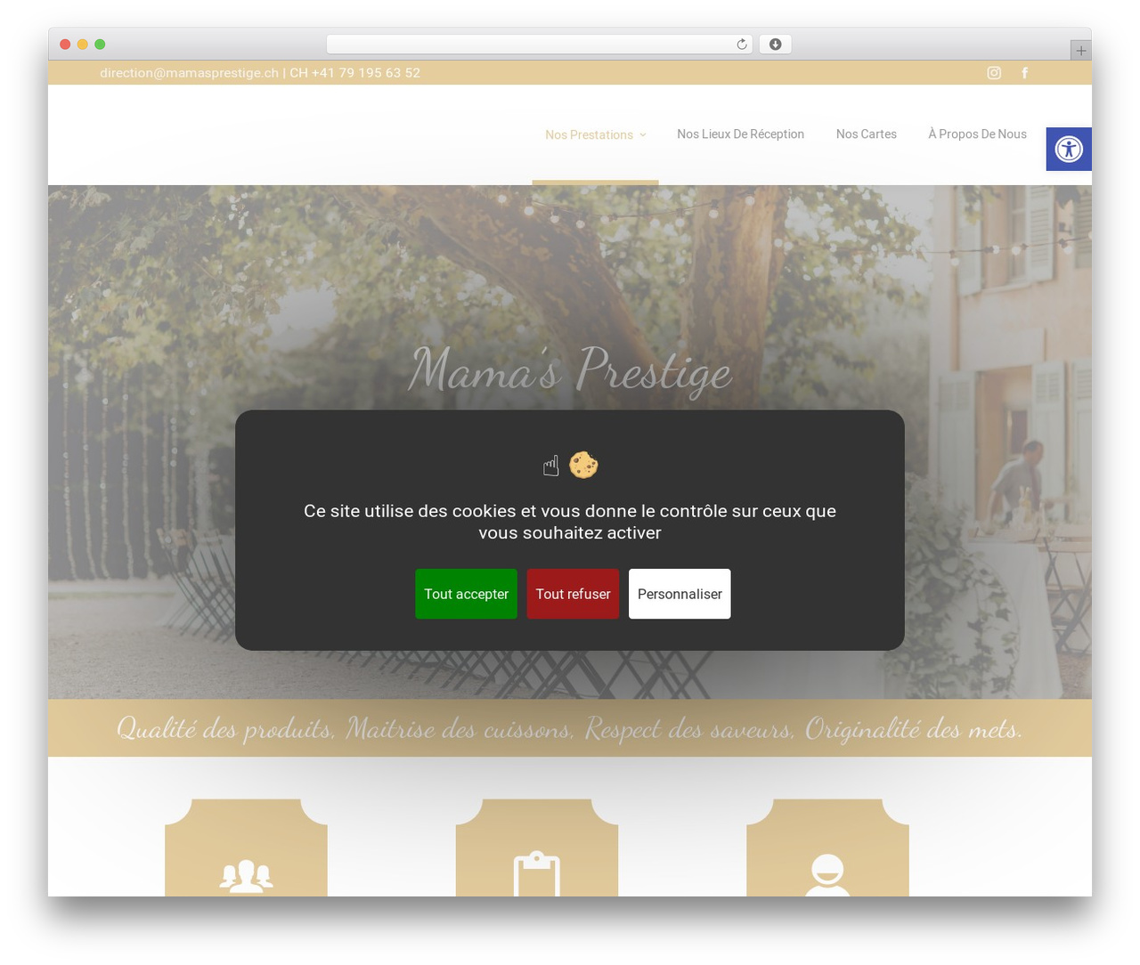 WordPress theme Total Plus - mamasprestige.ch