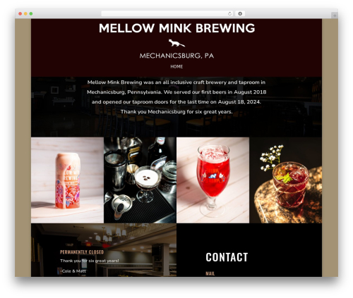 X email mailchimp WordPress plugin - mellowmink.com