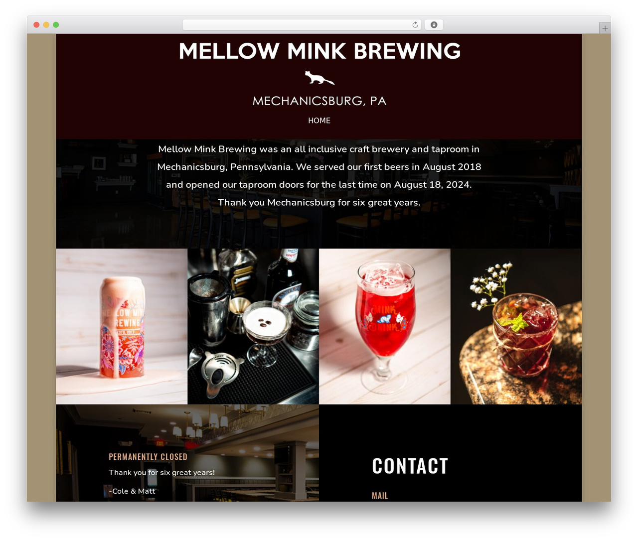 WordPress website theme Divi - mellowmink.com