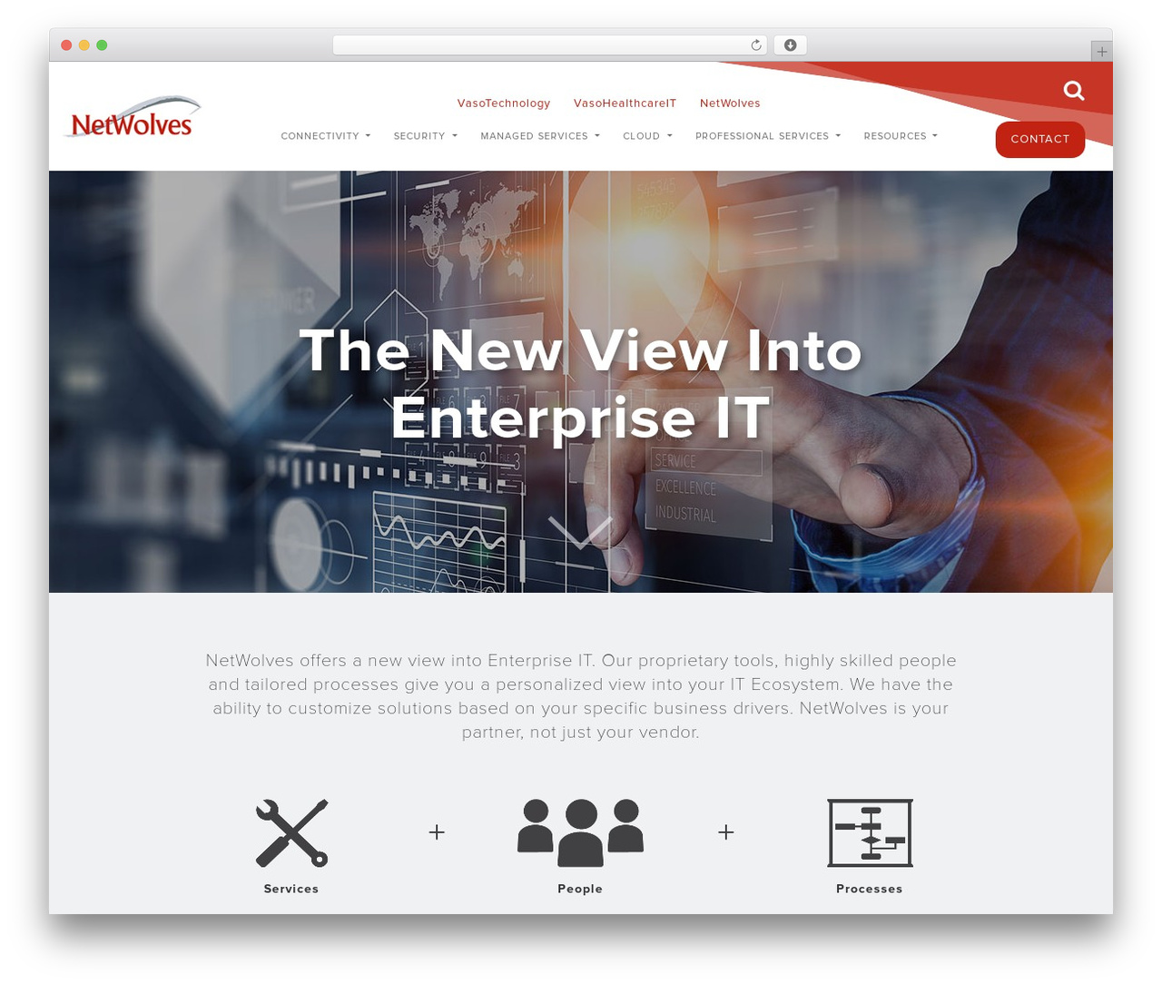 WordPress website theme Netwolves - netwolves.com