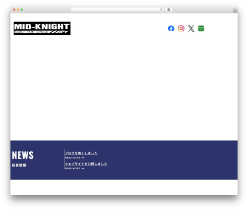 ??????? WordPress theme - mid-knight.jp