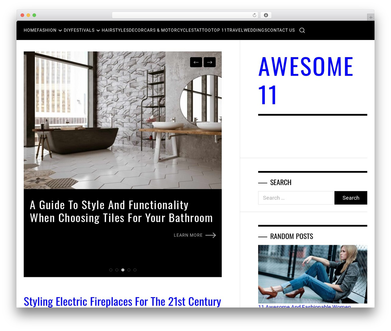 Almighty theme WordPress - awesome11.com Almighty theme WordPress - awesome11.com