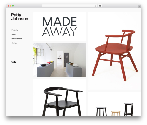 Anders theme WordPress - pattyjohnson.ca