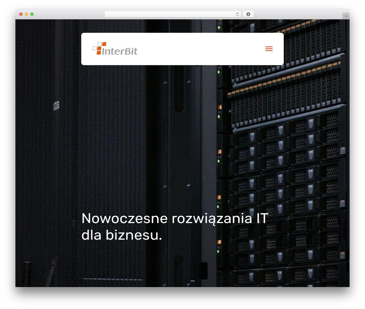 Best WordPress theme interbit - interbit.pl