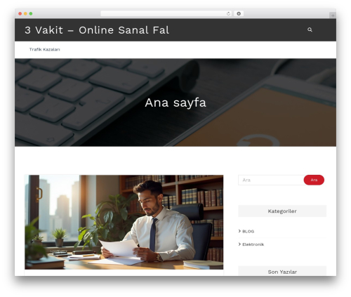 CloudPress theme WordPress - 3vakit.com