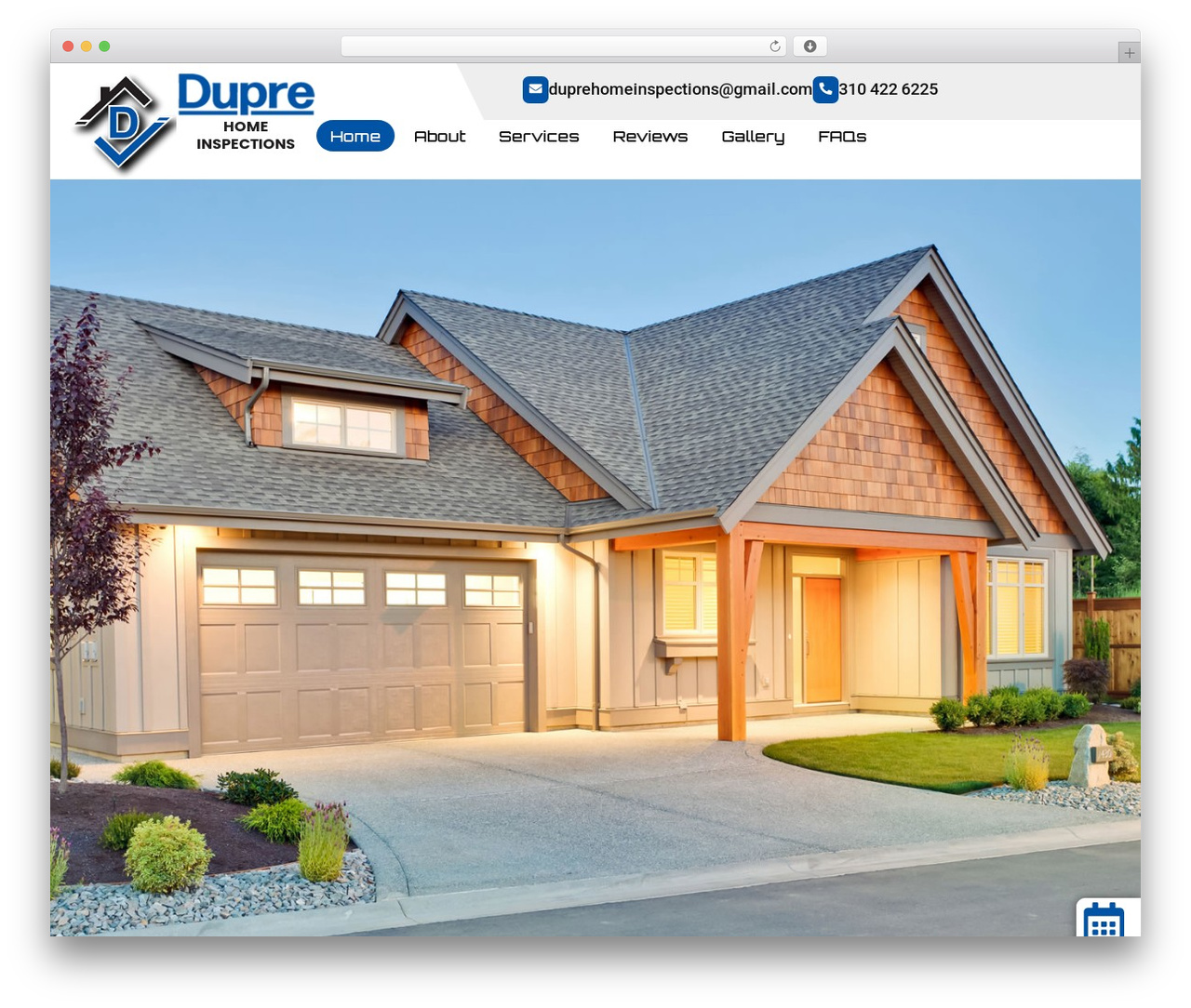 Hello Elementor premium WordPress theme - duprehomeinspections.com