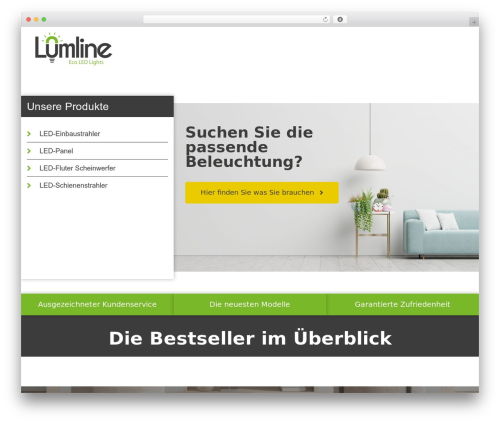 B2b market WordPress plugin - luminate-light.de