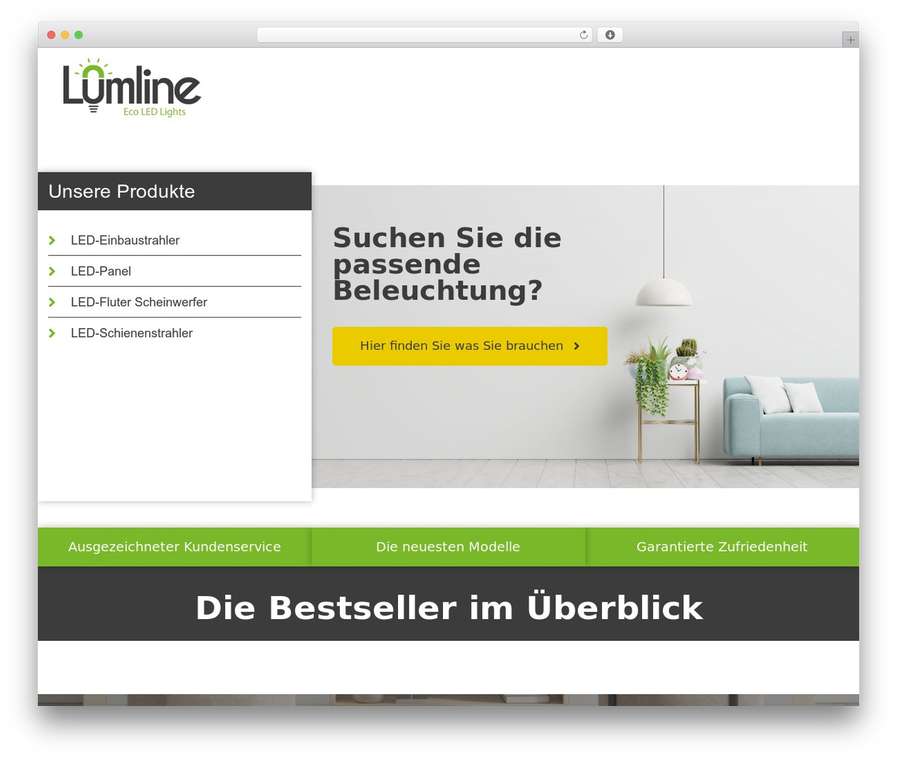 Hello Elementor WordPress theme - luminate-light.de