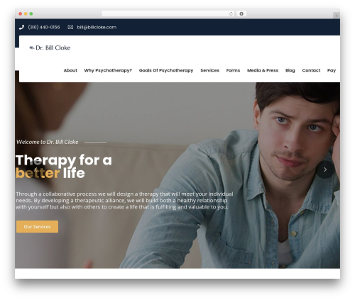 Mindron WordPress theme - billcloke.com