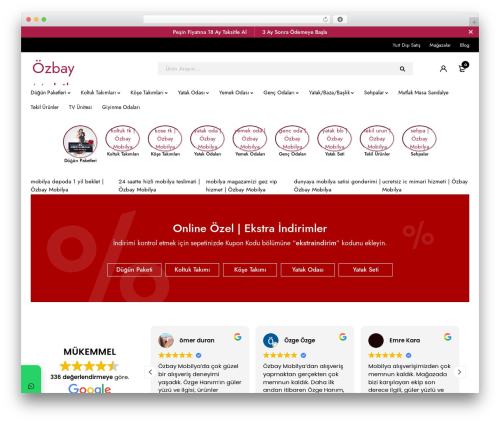 Themesky WordPress plugin - ozbaymobilya.com