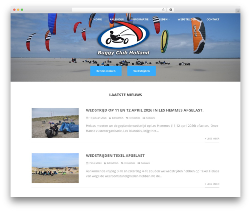 Optimizer PRO WordPress theme - buggyclubholland.com