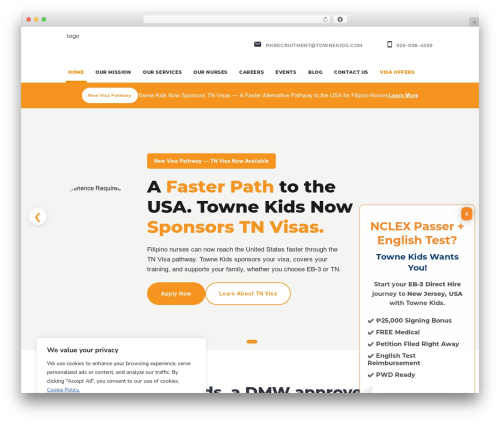 Theme WordPress HouseMed - townekids.com