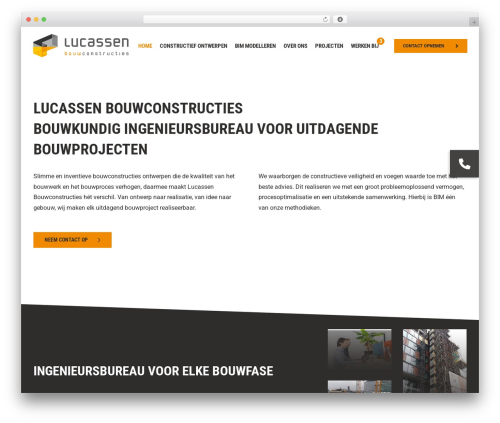 Theme WordPress Lucassen Bouwconstructies - lucassen-bc.nl