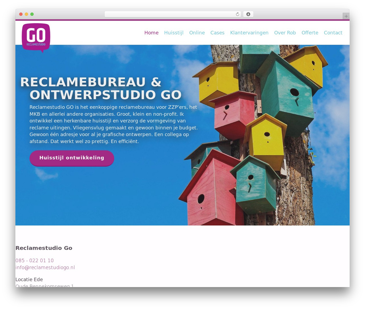Versatile WordPress website theme - reclamestudiogo.nl Versatile WordPress website theme - reclamestudiogo.nl