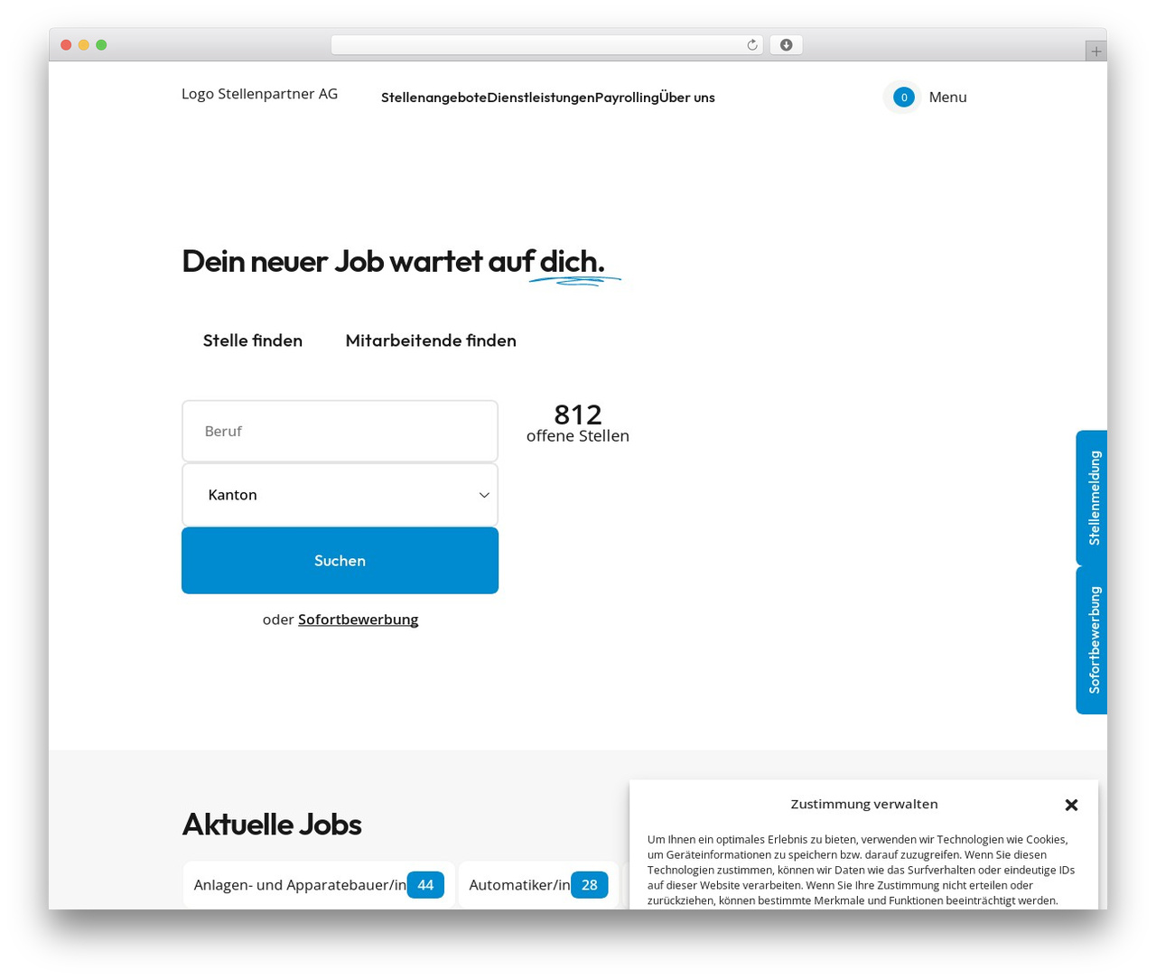 WordPress theme 4Future Theme - stellenpartner.ch WordPress theme 4Future Theme - stellenpartner.ch