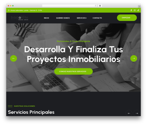 WordPress theme Conbix - grupo-inteligente.com