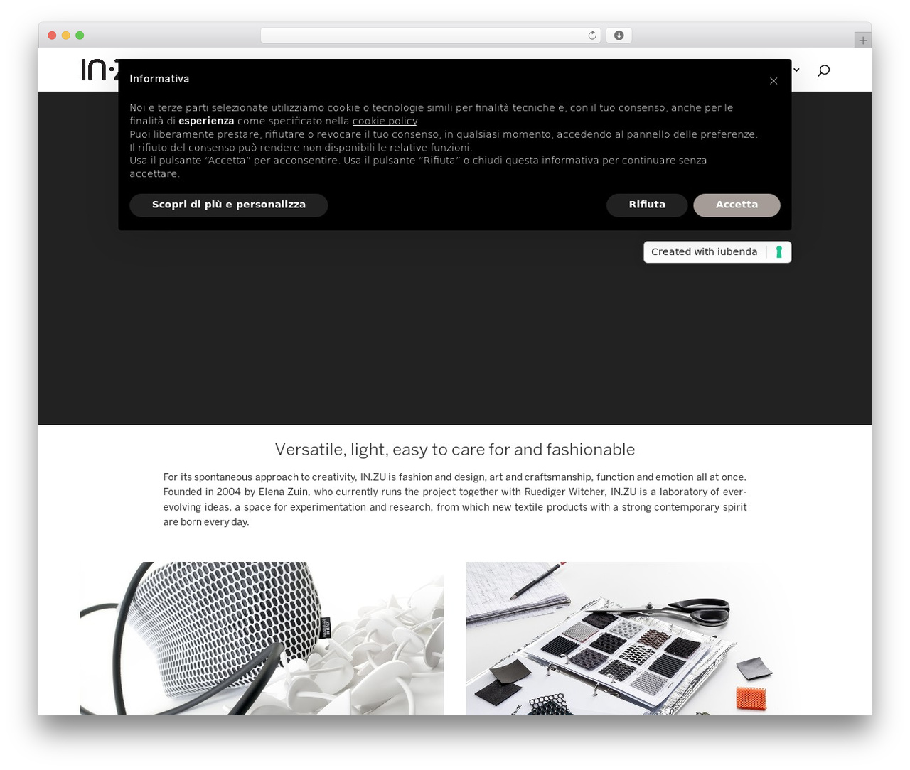 WordPress theme Divi - in-zu.it