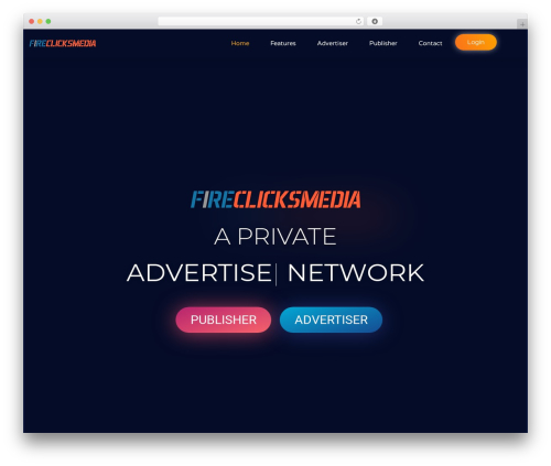 WordPress theme fire - fireclicksmedia.com
