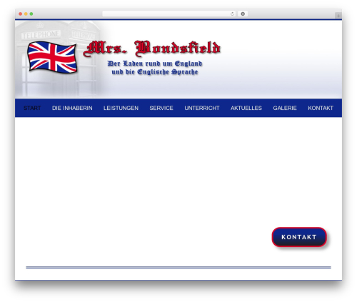 WordPress theme OceanWP - mrs-bondsfield.de