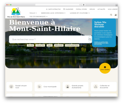 WordPress theme Vortex - villemsh.ca