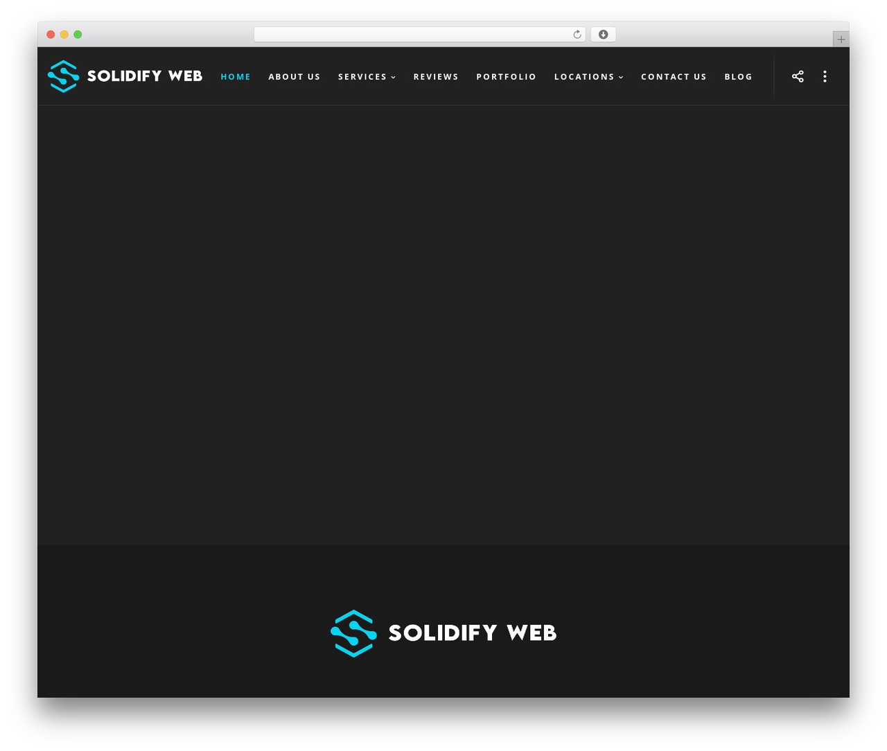 WP theme Blade - solidifyweb.com