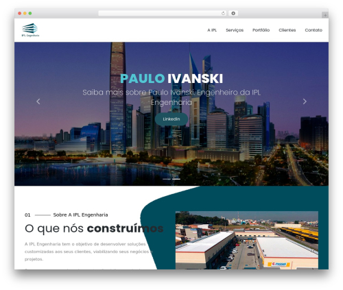 Arkana WordPress theme - iplengenharia.com