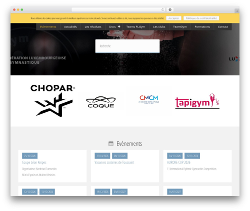 Beaver Builder Theme WordPress theme - flgym.lu