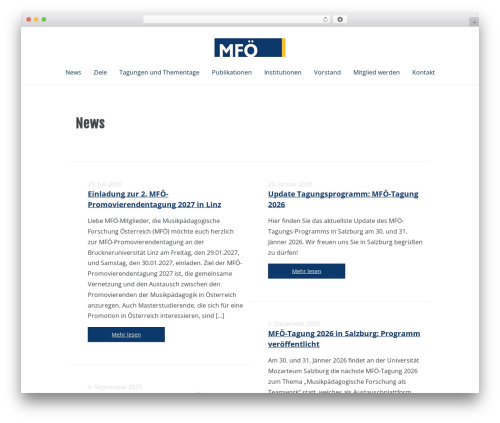 Canvas theme WordPress - mfoe.net