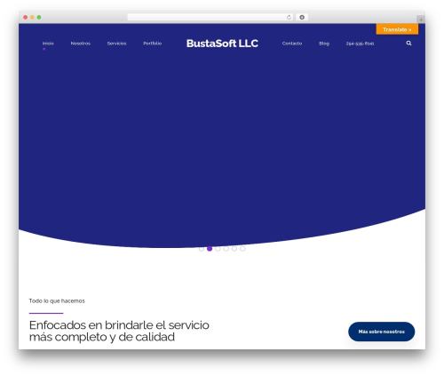 Codiqa WordPress theme - bustasoft.com