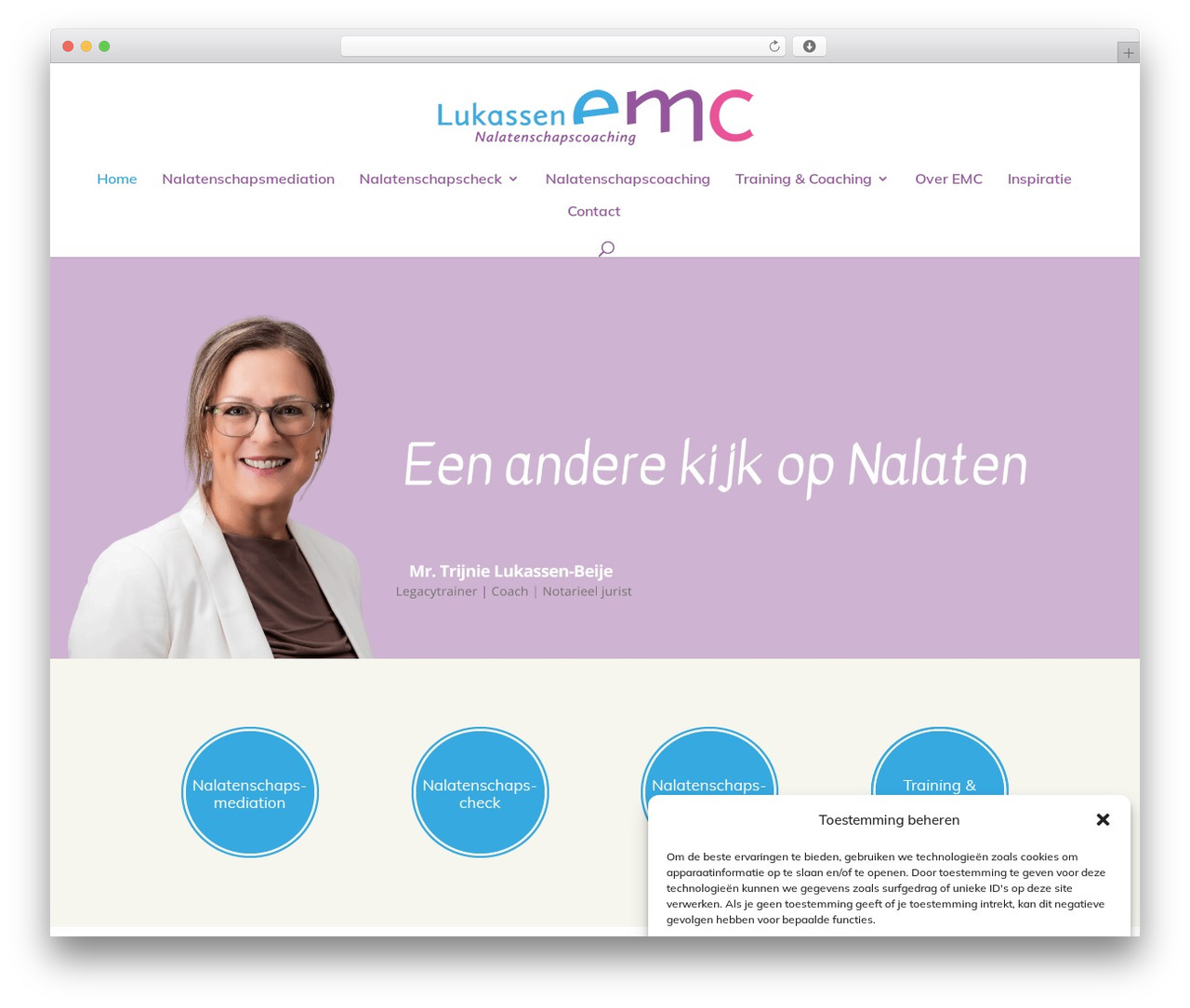 Divi theme WordPress - lukassenemc.nl