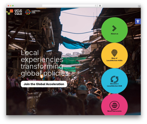 Divi theme WordPress - local4actionhubs.uclg.org