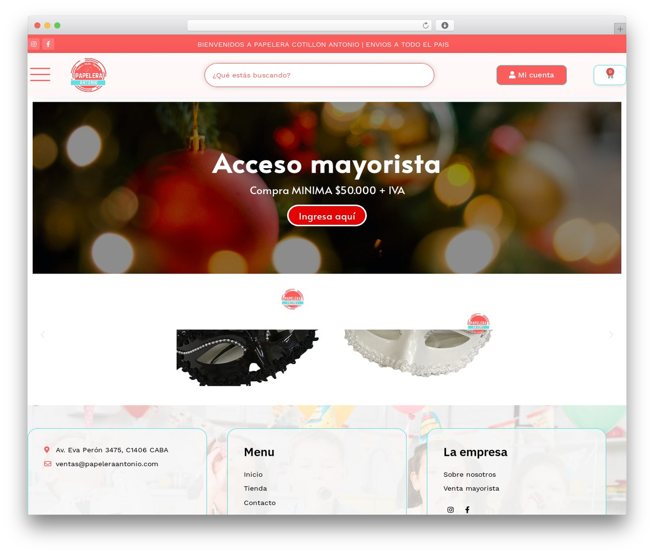 Hello Elementor WordPress theme - papeleraantonio.com