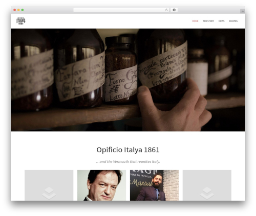 Layers WordPress theme - opificioitalya1861.com