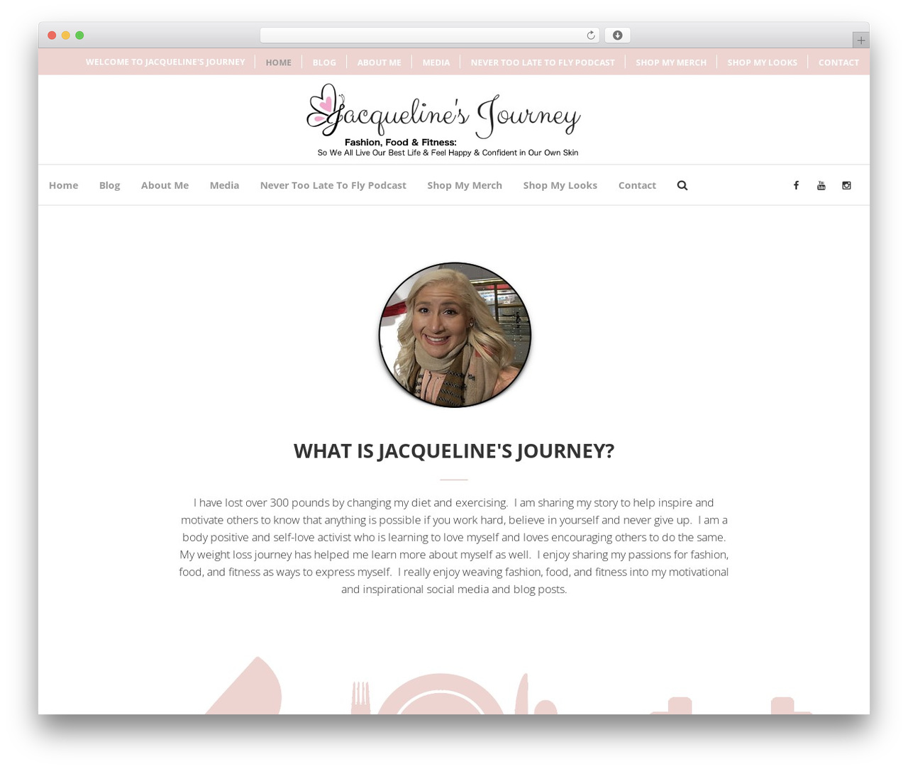 Mist WordPress theme - jacquelineadan.com