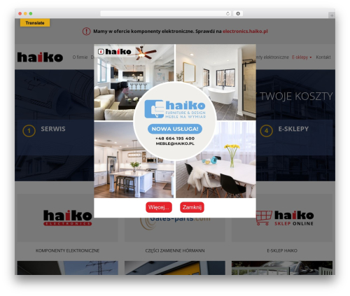 Theme WordPress cherry - haiko.pl