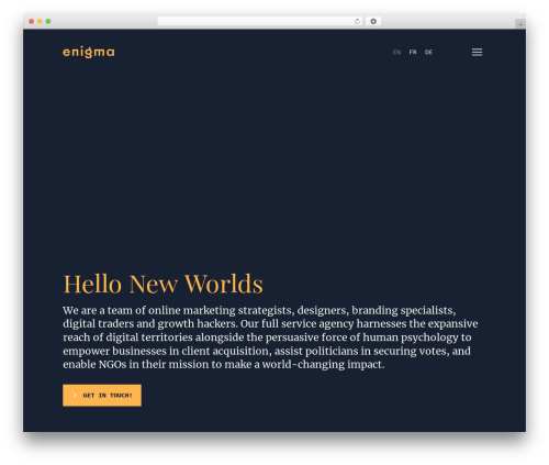 Theme wp_test2018 premium WordPress theme - enigma.swiss