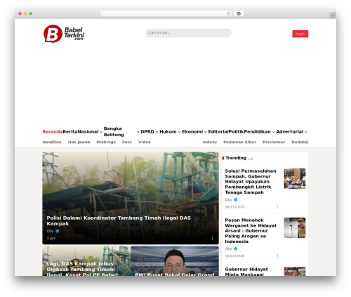 UmparanWP | Versi Developer WordPress theme - babelterkini.com